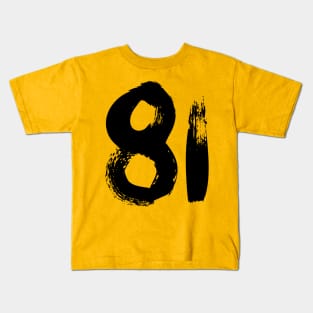 Number 81 Kids T-Shirt